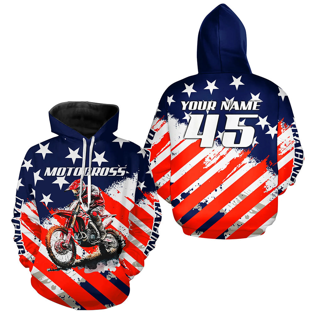 Motocross Racing Hoodie For Biker Men Women Dirt Bike Motorcycle Hoodie MH02