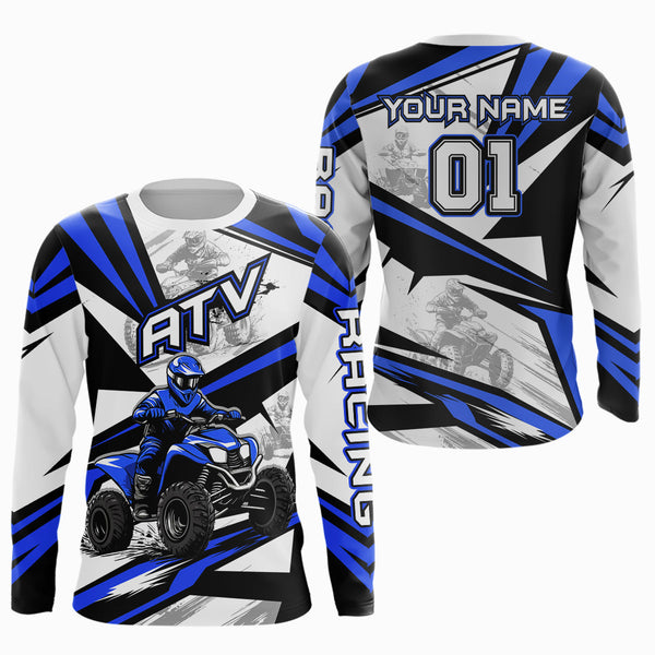 Custom ATV Racing Shirt ATV Quad Bike Jersey ATV Shirt For Men Kid Women MX86