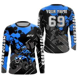 ATV Racing Jersey Custom Quad Bike Shirt ATV Riding Shirt for Men Kid Women MX93