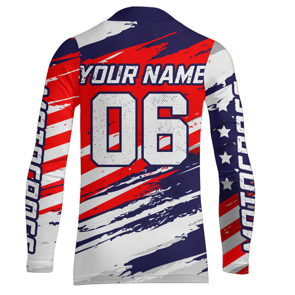 ATV Quad Bike Jersey Kid Men Women Upf30+ ATV Quad Shirt ATV Motocross Off-road MX72