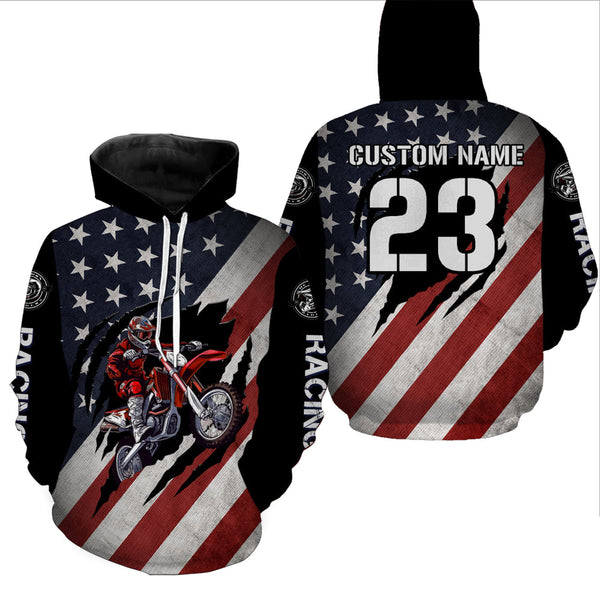 Motocross Racing Hoodie For Biker Men Women Dirt Bike Motorcycle Hoodie MH14