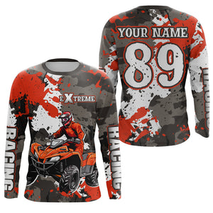 Camo ATV Racing Jersey Custom Quad Bike ATV Shirt Kid Men Women  ATV Riding Shirt MX91