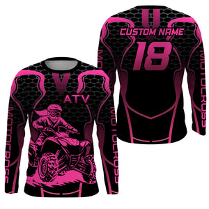 ATV Racing Jersey Custom ATV Jersey For Youth Girl Women ATV Quad Bike Shirt MX98