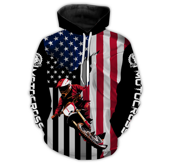 Dirt Bike Motocross Hoodie For Biker Men Women Motorcycle Racing Hoodie MH15