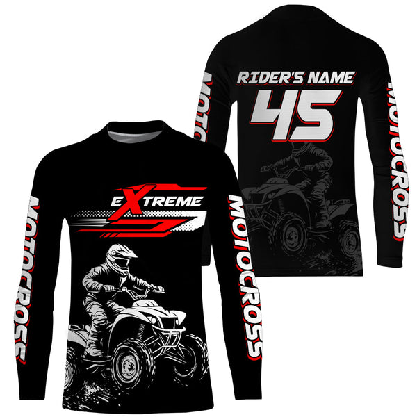 ATV Quad Bike Jersey Custom ATV Racing Shirt ATV Riding Shirt For Men Kid Women MX85