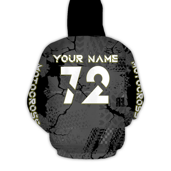 Motocross Racing Hoodie Personalized Dirt Bike Motorcycle Hoodie Men Women MH40