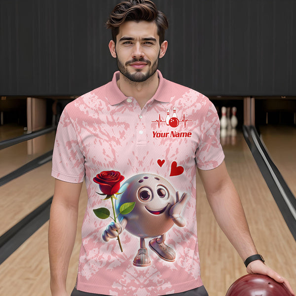 Custom Bowling Shirt for Couples Polo Ladies Bowling Shirts Sympathy Shirt for Men Women QZT610
