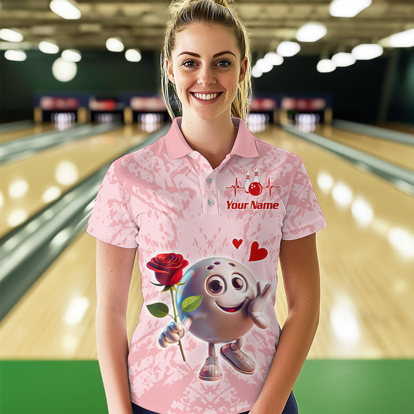 Custom Bowling Shirt for Couples Polo Ladies Bowling Shirts Sympathy Shirt for Men Women QZT610