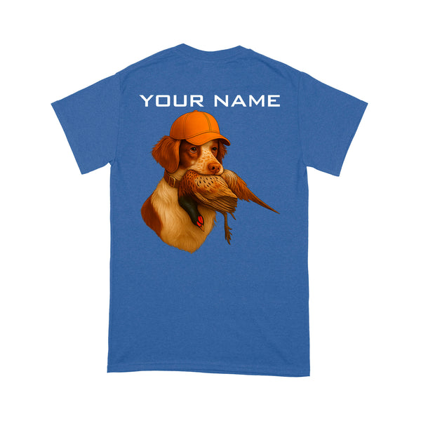 Brittany Spaniel Pheasant hunting Shirt for Hunter FSD4722 D03