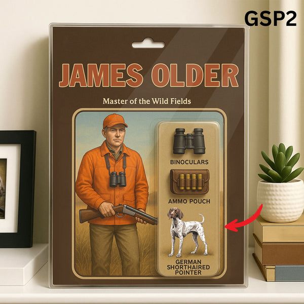Acrylic Plaque Custom Face and Name For Upland Hunters, Pheasant Hunter FSD4697