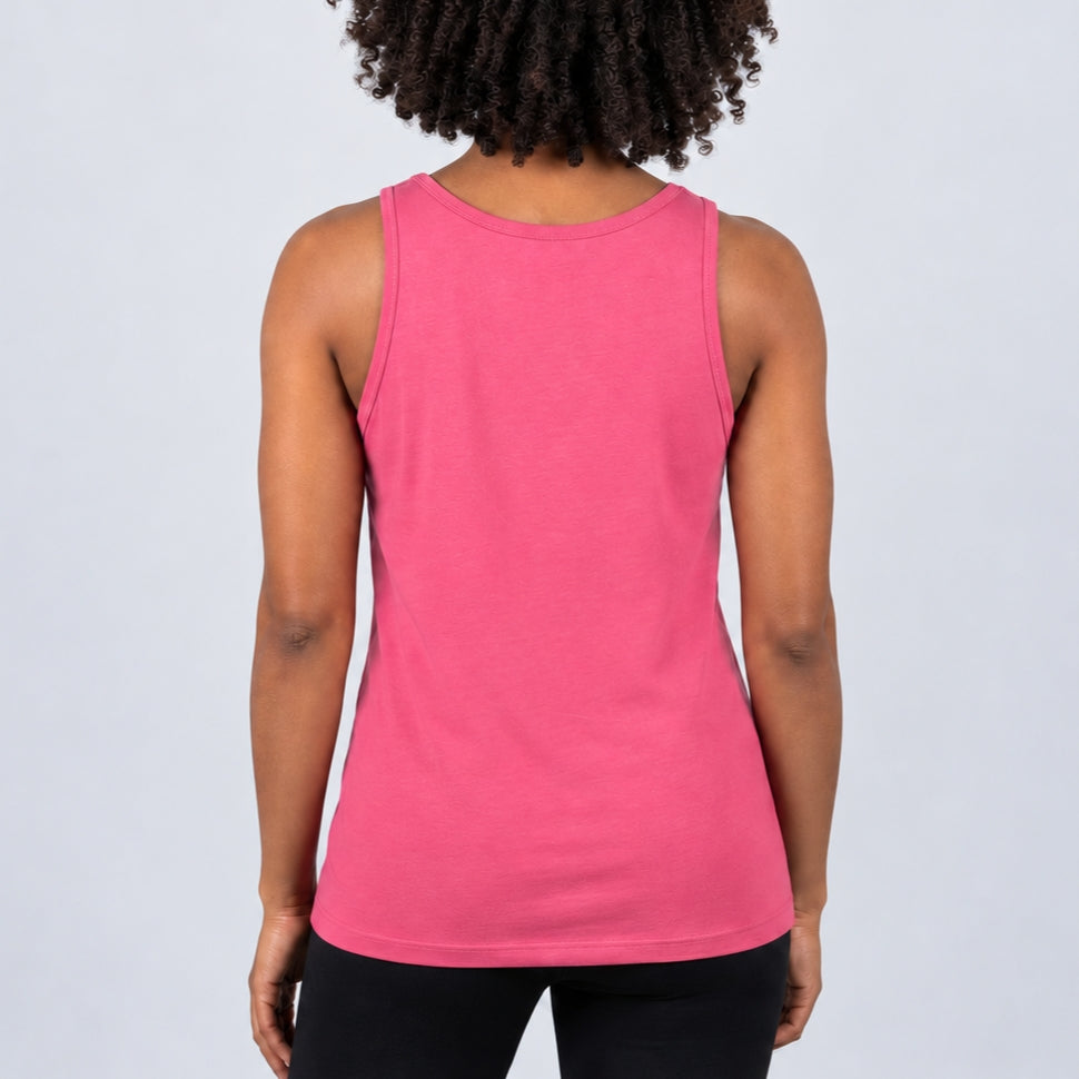 Breast Cancer Awareness We Wear Pink and Dog Hair Custom Dogs Premium Tank Top FSDM74