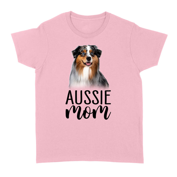 Happy mothers day dog mom aussie mom t shirt personalized gift A228