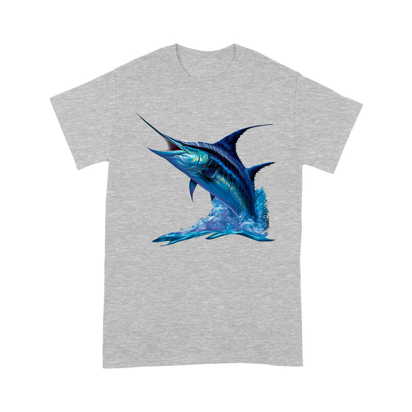 Blue Marlin Deep Sea Fishing T Shirts, Marlin Saltwater Fishing Shirt Offshore Fishing IPHW3895