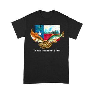 Texas Inshore Slam fishing - Standard T-shirt I01D05