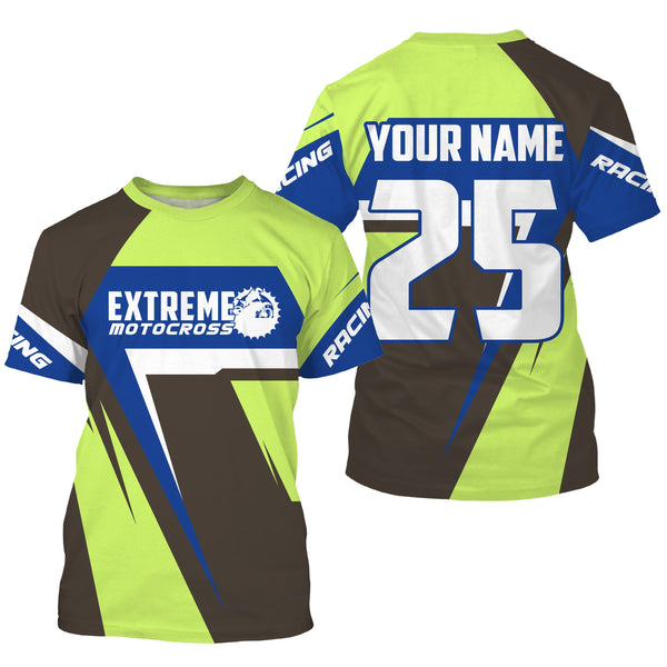 Extreme Motocross custom jersey for men women kids dirt bike racing off-road motorcycle riders NMS1005