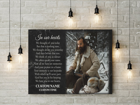 Personalized Memorial Gifts for Loss of Brother Meaningful Keepsake Sympathy Gift Brother in Heaven VTQ48