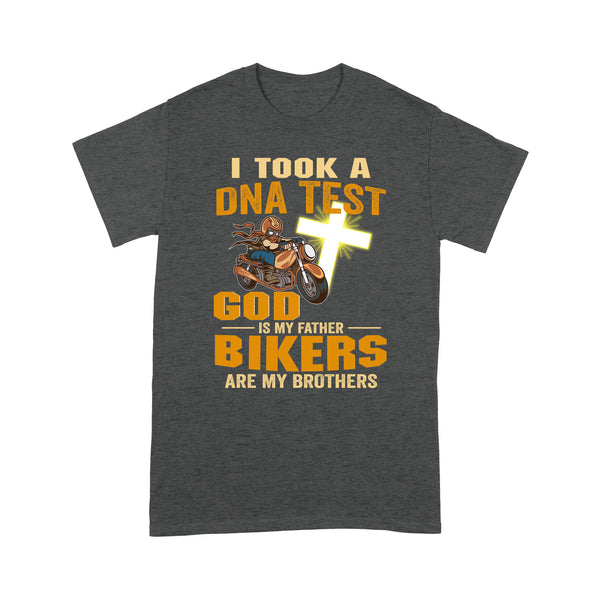 God Is Father Bikers Are Brother - Motorcycle Men T-shirt, Cool Biker Tee, Christian Rider| NMS40 A01