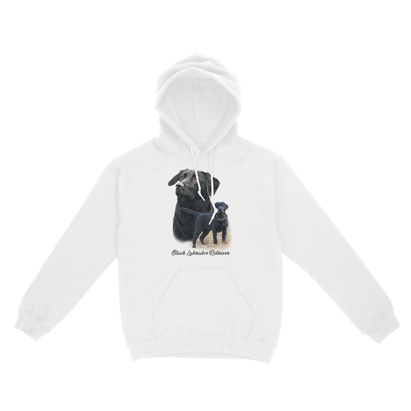 Black Labrador Retriever - Labs Dogs Hoodie for Men Women FSD3792 D02