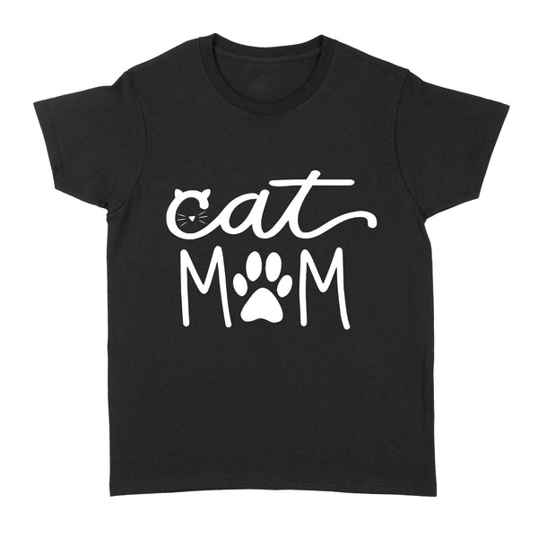 Cat Mom Shirt| Cat Lovers, Cat Mama, Crazy Cat Lady, Meow Cat Gift for Her| NTS74 Myfihu