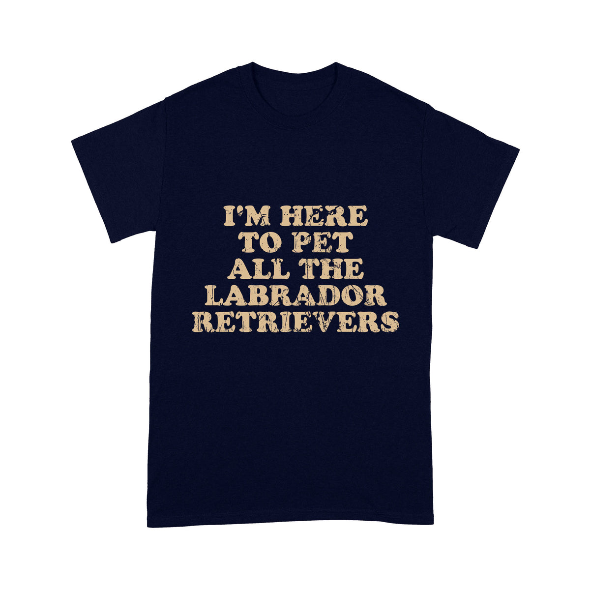 I'm Here To Pet All The Labrador Retrievers T-shirt| Retro Shirt for Labrador Owner Labs Owner JTSD367