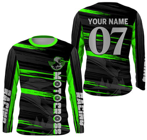 Personalized MX adult&kid jersey UV protective Motocross for life racing biker off-road shirt PDT346