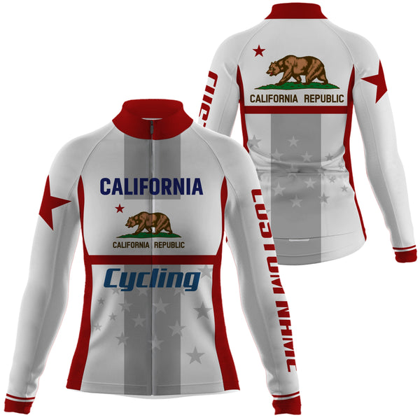 California men & women Cycling jersey with 3 pockets UPF50+ bike shirt full zip MTB BMX gear| SLC157