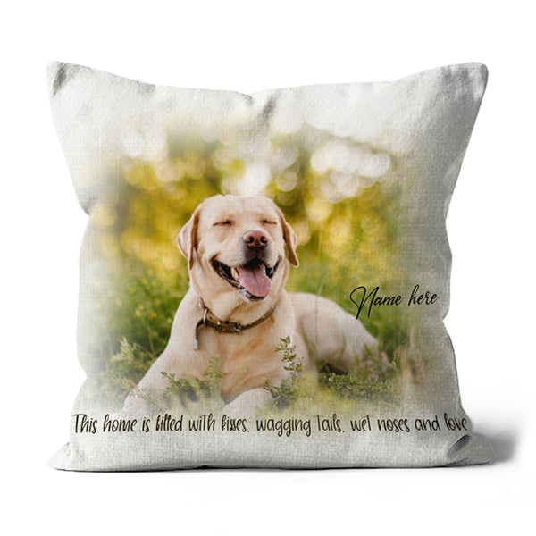 Custom Dog Lover Pillow, Dog Portrait Pillow, Dog Mom Dad Dog Dog Owner| JPL17