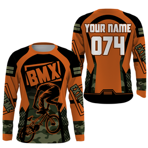 Custom BMX racing jersey UPF30+ Kid&Adult Extreme rider shirt Enduro freestyle Cycling racewear| SLC53