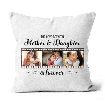 Mother & Daughter Personalized Pillow, Mom Mother's Day Gift, New Mommy Birthday Christmas Keepsake| NPL30