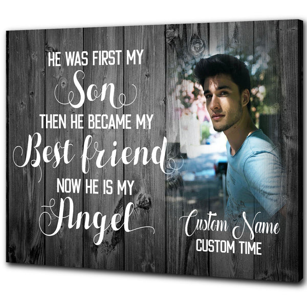Brother Memorial Canvas, Meaningful Sympathy Gift for Loss of Brother My Angel Brother - VTQ136