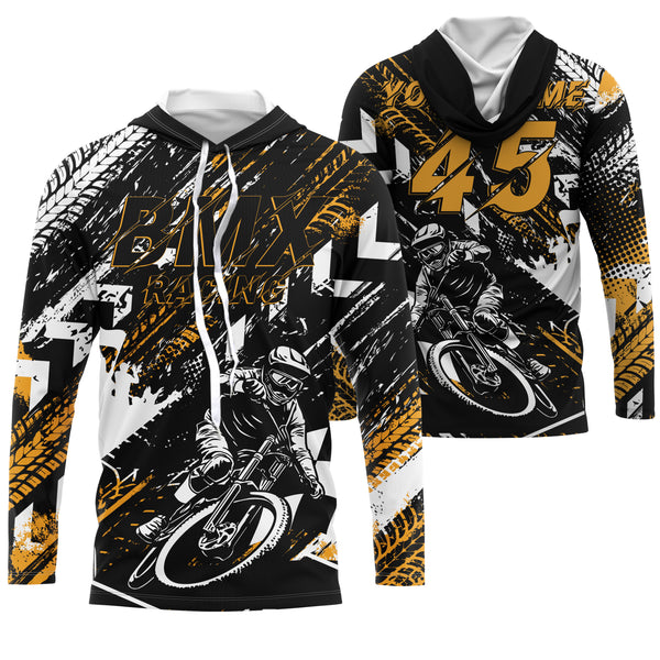 Custom BMX racing jersey UPF30+ rider shirts extreme Off-road Cycling adult&kid team racewear| SLC37