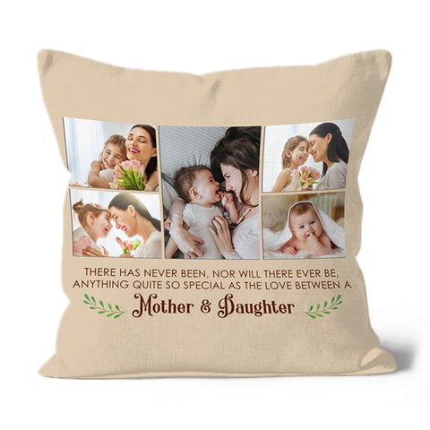 Personalized Mother and Daughter Pillow, Mother's Day Gift for Mom, Gift for Mother| JPL32