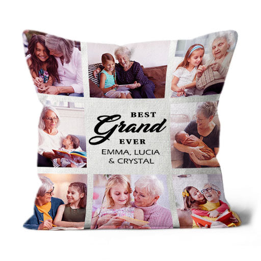 Best Grandma Ever Personalized Pillow, Grandma Mother's Day Gift, Birthday Christmas Keepsake| NPL37