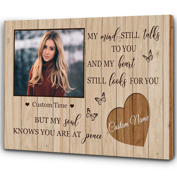 Personalized Memorial Gift for Loss of Loved one Deepest Sympathy Gift for Loss of Sister Daughter VTQ64