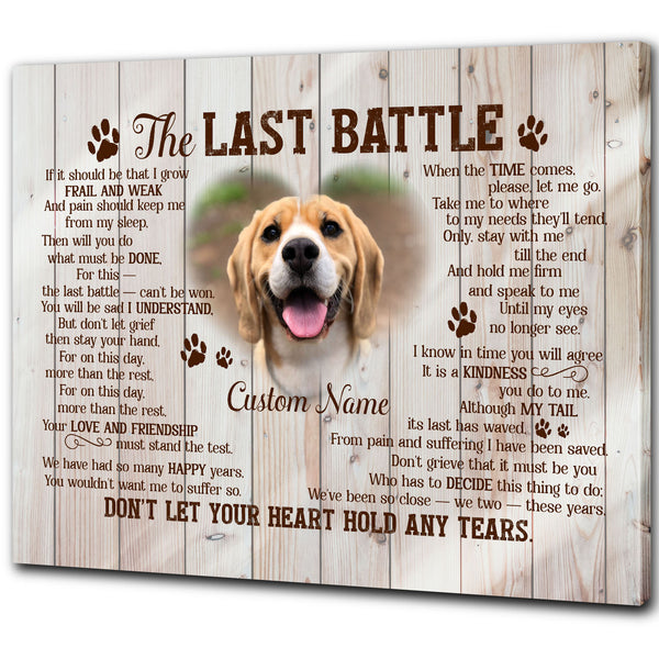 Dog memorial gifts, Loss of dog sympathy gifts, Pet memorial gifts, Dog passing away gifts - VTQ160