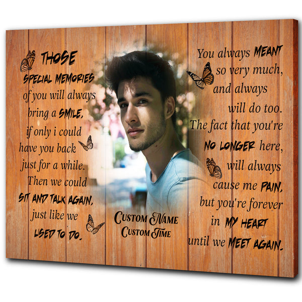 Personalized Memorial Gifts for Loss of Loved one, Deepest Sympathy Keepsake for Loss of Brother VTQ63