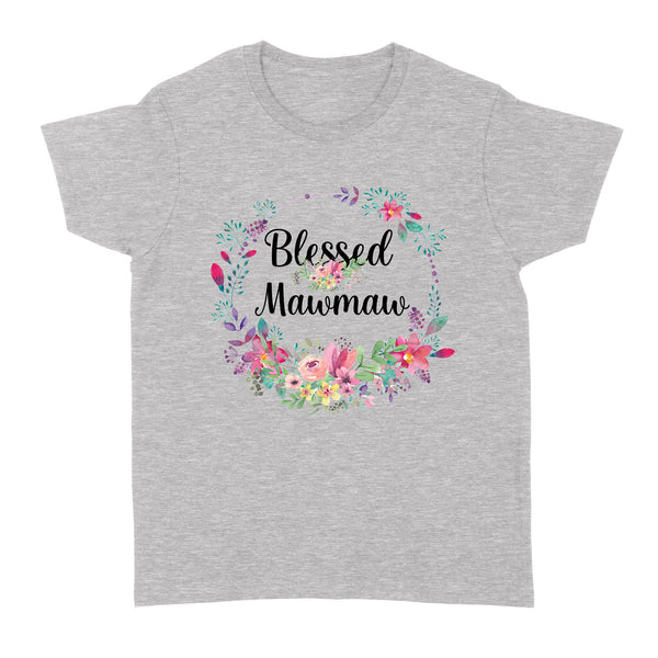 Blessed Mawmaw Flower T-shirt, Gift for Grandma, Mother's day Gift - TNN72D05