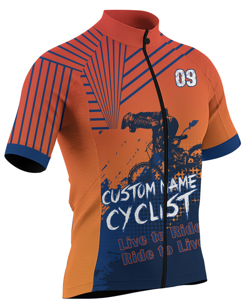 Live to ride Custom riding jerseys best road Cycling jerseys for men sport club clothes gift ideas| SLC05