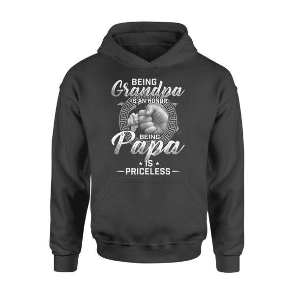 Being Grandpa is an honor, being papa is priceless NQS774 - Standard Hoodie