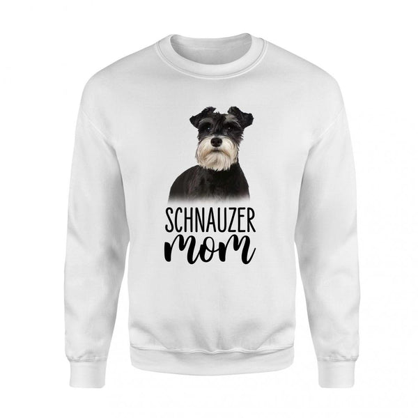 Happy mothers day dog mom schnauzer mom sweashirt personalized gift A218