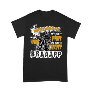 Motocross Men T-shirt - We Keep It Dirty Braap Biker Shirt, Cool Dirt Bike Tee, Off-road Extreme Motocross| NMS231 A01