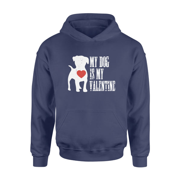 "My dog is my valentine" shirt, valentine gift for dog lovers dog mom dog dad - FSD1327D08