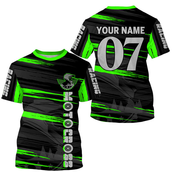 Personalized MX adult&kid jersey UV protective Motocross for life racing biker off-road shirt PDT346