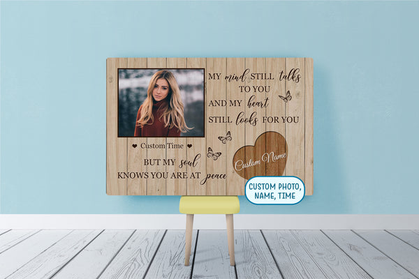 Personalized Memorial Gift for Loss of Loved one Deepest Sympathy Gift for Loss of Sister Daughter VTQ64