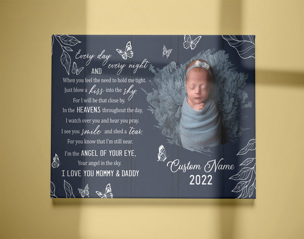 Baby Personalized Memorial Gifts for Loss of Baby, Loss of Child, Remembrance Sympathy Gift - VTQ139