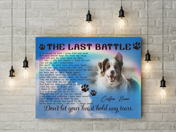 Dog memorial gifts, Loss of dog sympathy gifts, Dog passing away gifts, Pet memorial gifts - VTQ161