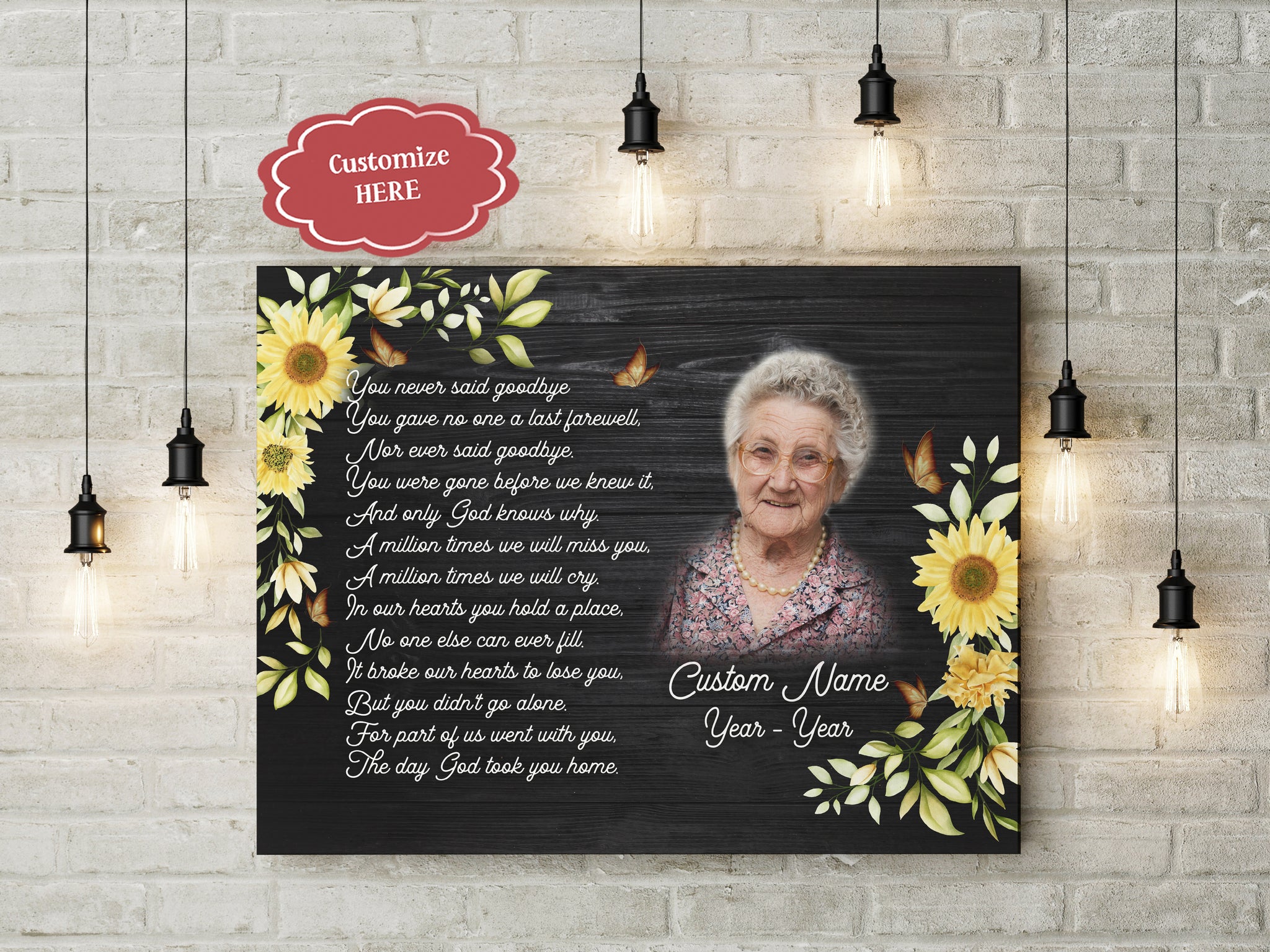 Sympathy gift for loss of loved one, Bereavement Remembrance gifts for loss of Father Mother - VTQ156