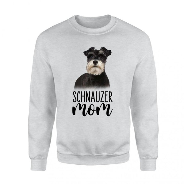 Happy mothers day dog mom schnauzer mom sweashirt personalized gift A218