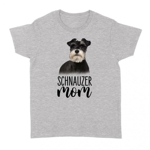 Happy mothers day dog mom schnauzer mom t shirt personalized gift A218