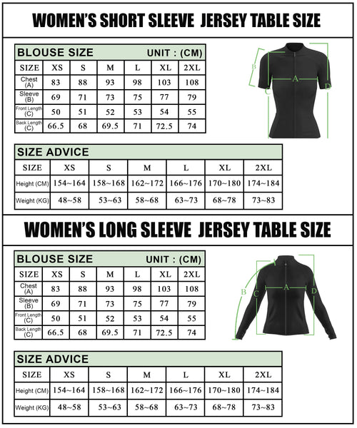 Black White women cycling jersey Custom UV cycle gear with 3 pockets full zipper Bicycling shirt| SLC120